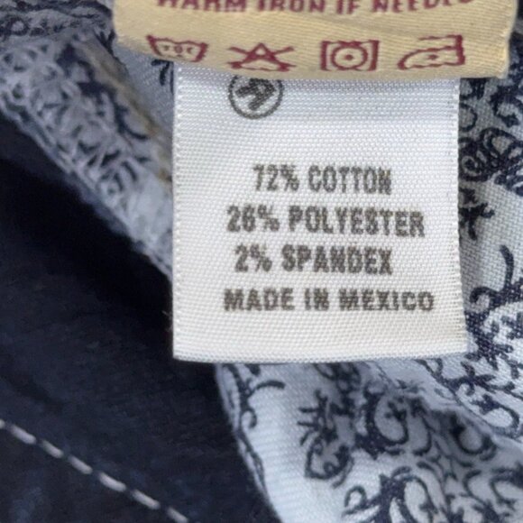 Big Star Sweet Ultra Low Rise Jeans Womens 29 Dark Wash Blue Boot Cut Flare - Picture 8 of 15